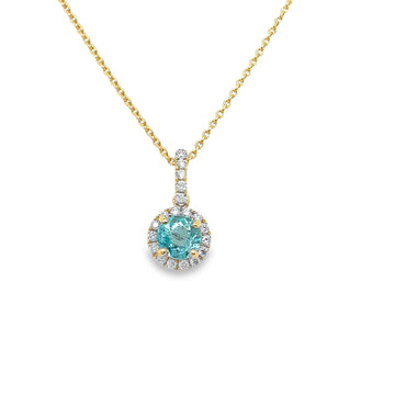 Dazzling Green Apatite Necklace